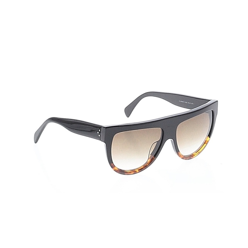 Autentic Celine Black and leopard Avatar Sunglasses